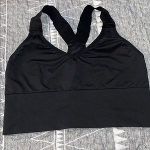 PINK longline sports bra